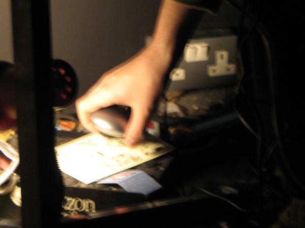 Regolith Gig at the pile on night