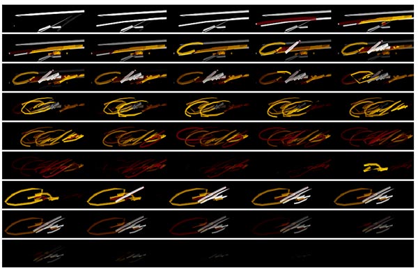 soundstroke, a digital sound reactive tool